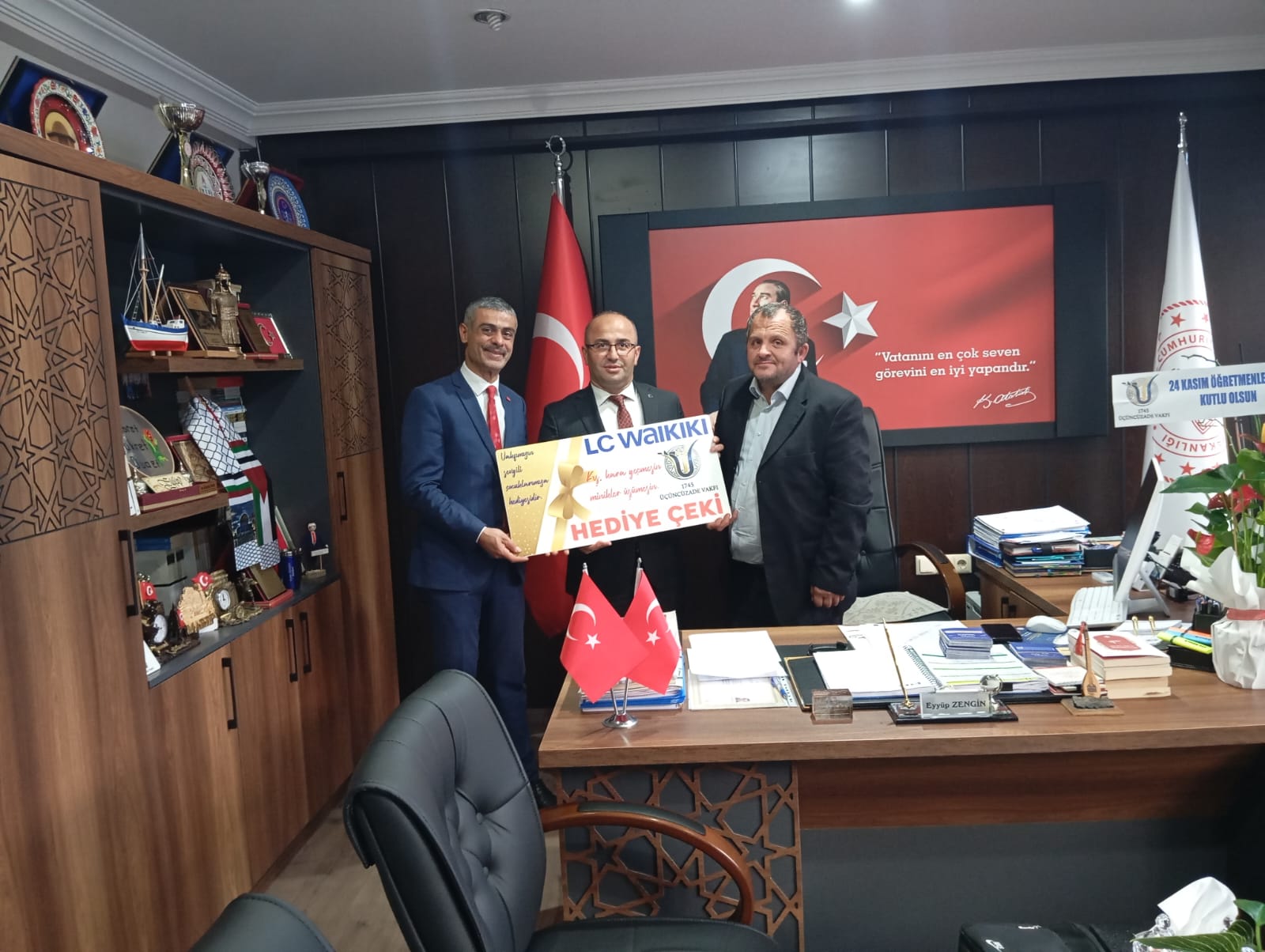 VAKFIMIZDAN MİNİKLERE HEDİYE ÇEKİ