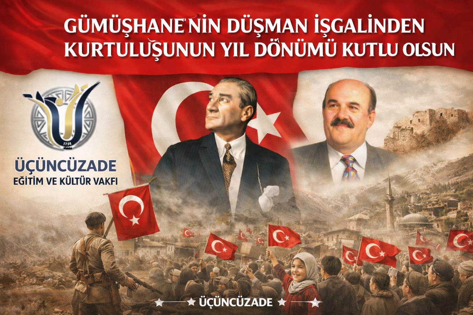 GÜMÜHANEMİZİN KURTULUŞU KUTLU OLSUN