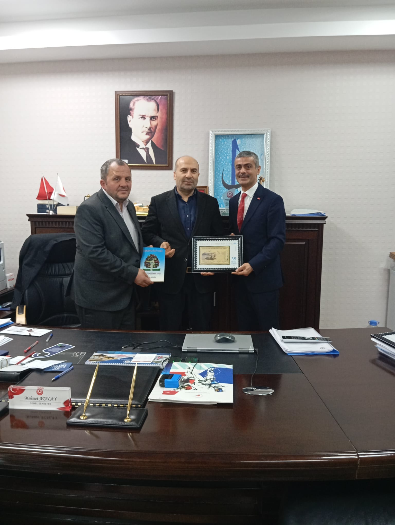 Gümüşhane Üniversitesi Genel Sekreteri Sayın Mehmet Atalay’ı Ziyaret Ettik